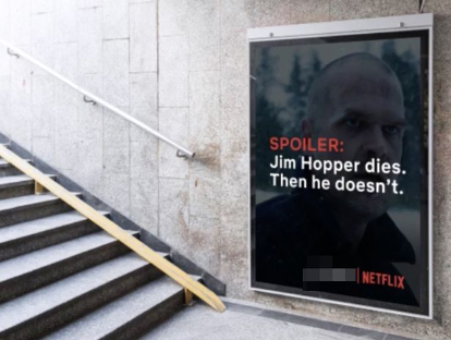 Netflix Spolier Adverts